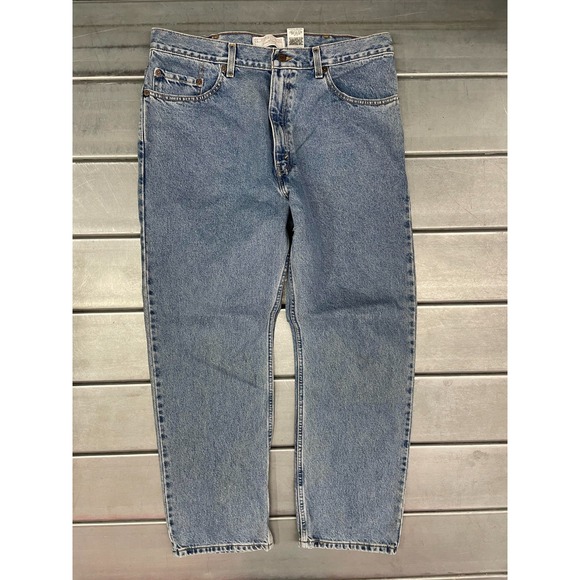 Levi's Other - Signature Levis Mens‎ 36X30 Blue Medium Wash Denim Regular Straight 100% Cotton